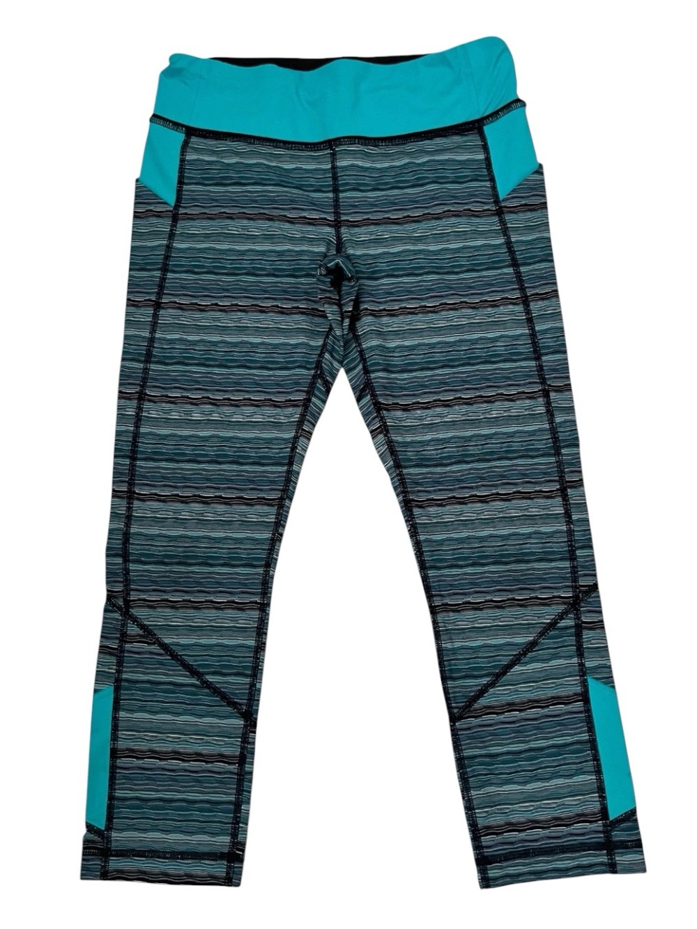 lululemon Pace Rivival Leggings Turquoise Blue